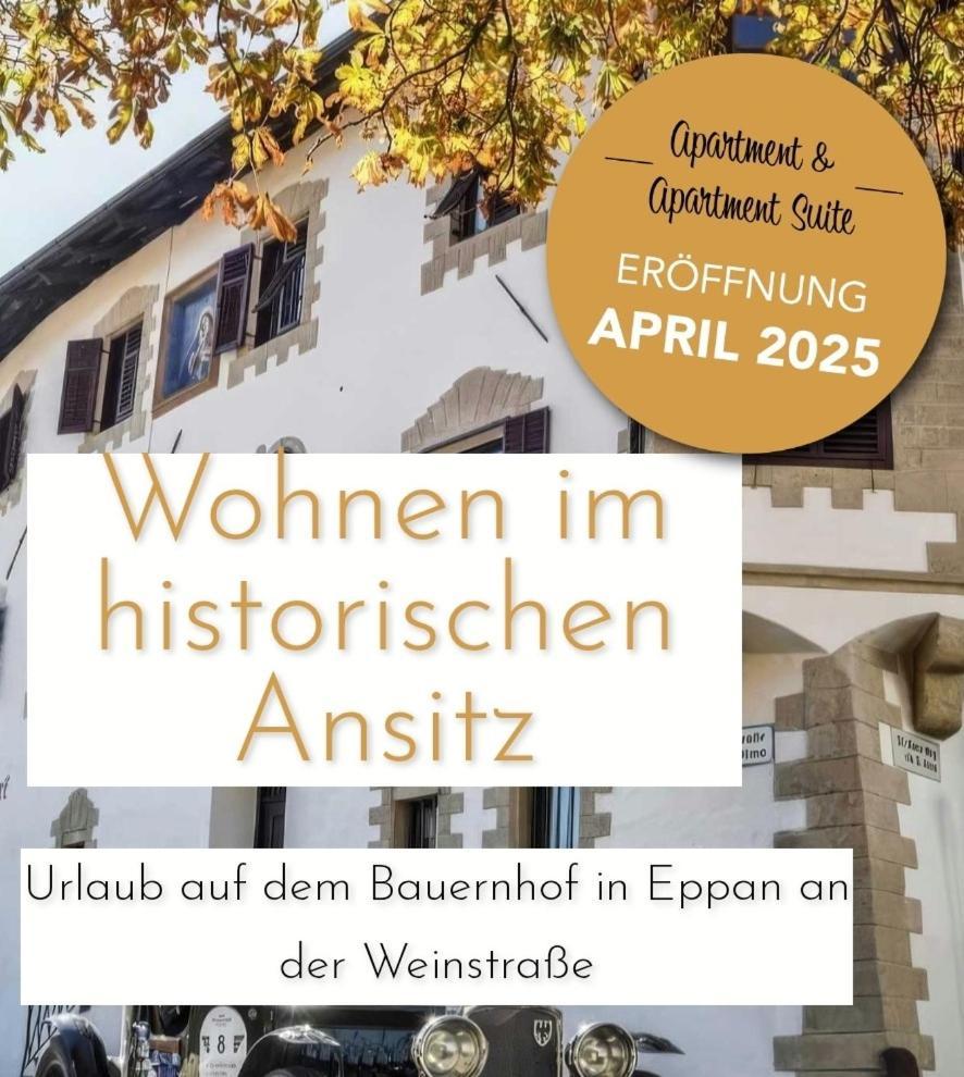 Ansitz Grustdorf Apartamento Appiano Sulla Strada Del Vino Exterior foto